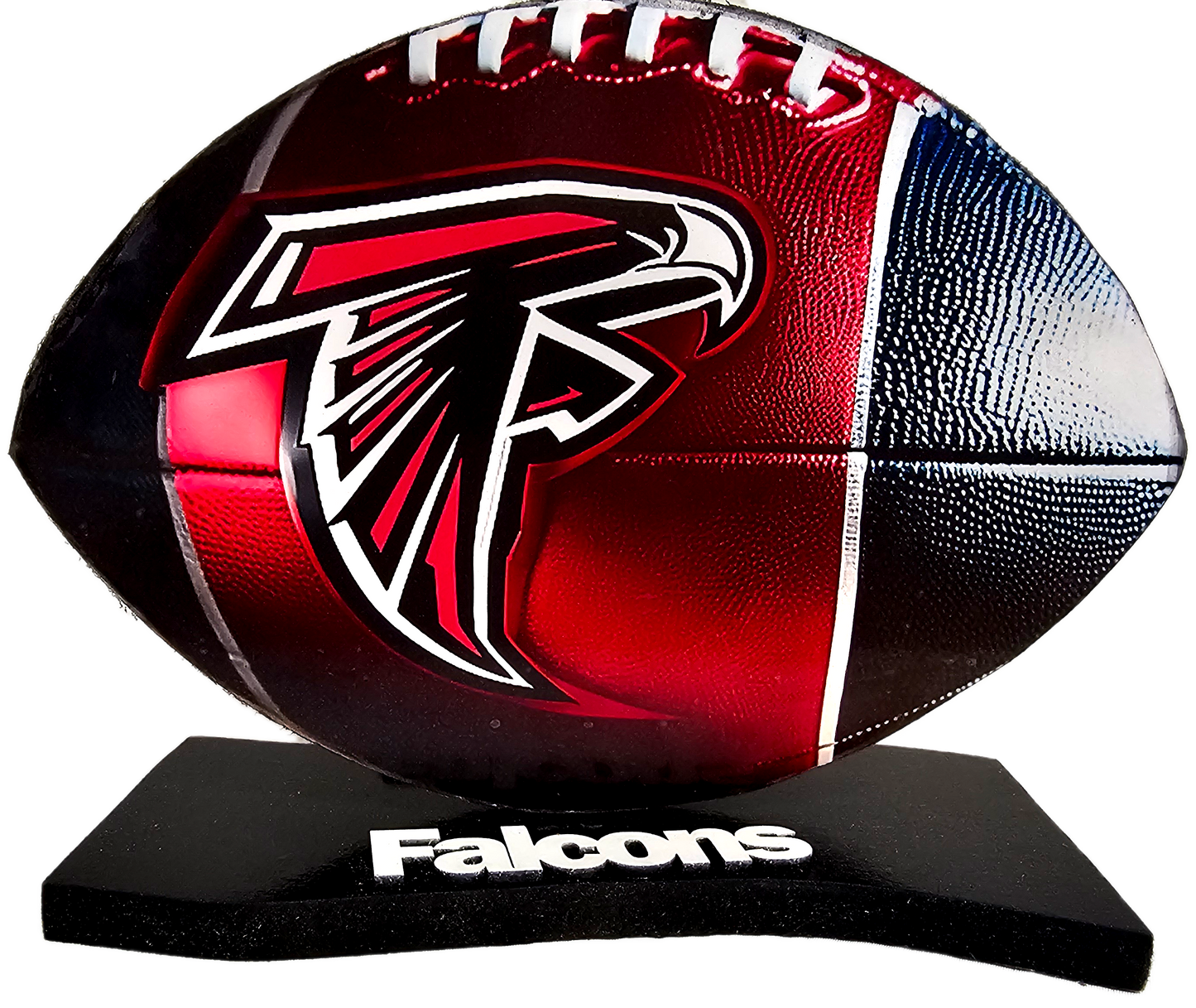 Falcons football centerpiece stand up decor shelf sitter and more