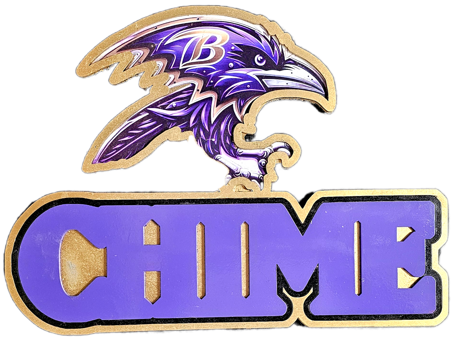 Ravens Name Plaque Sign