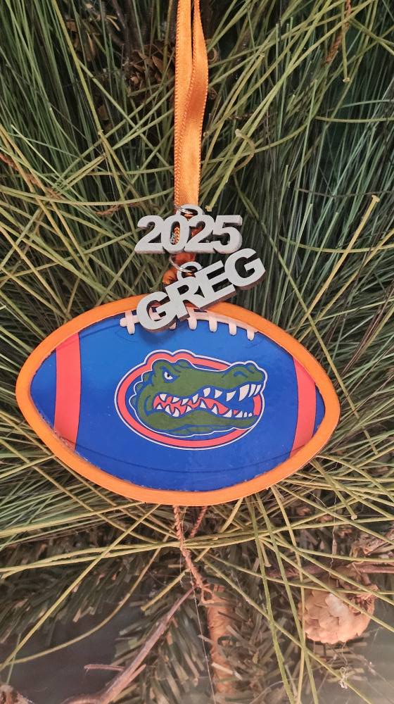Florida Gators Personalized Ornament