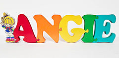 Character Name Puzzle Sign