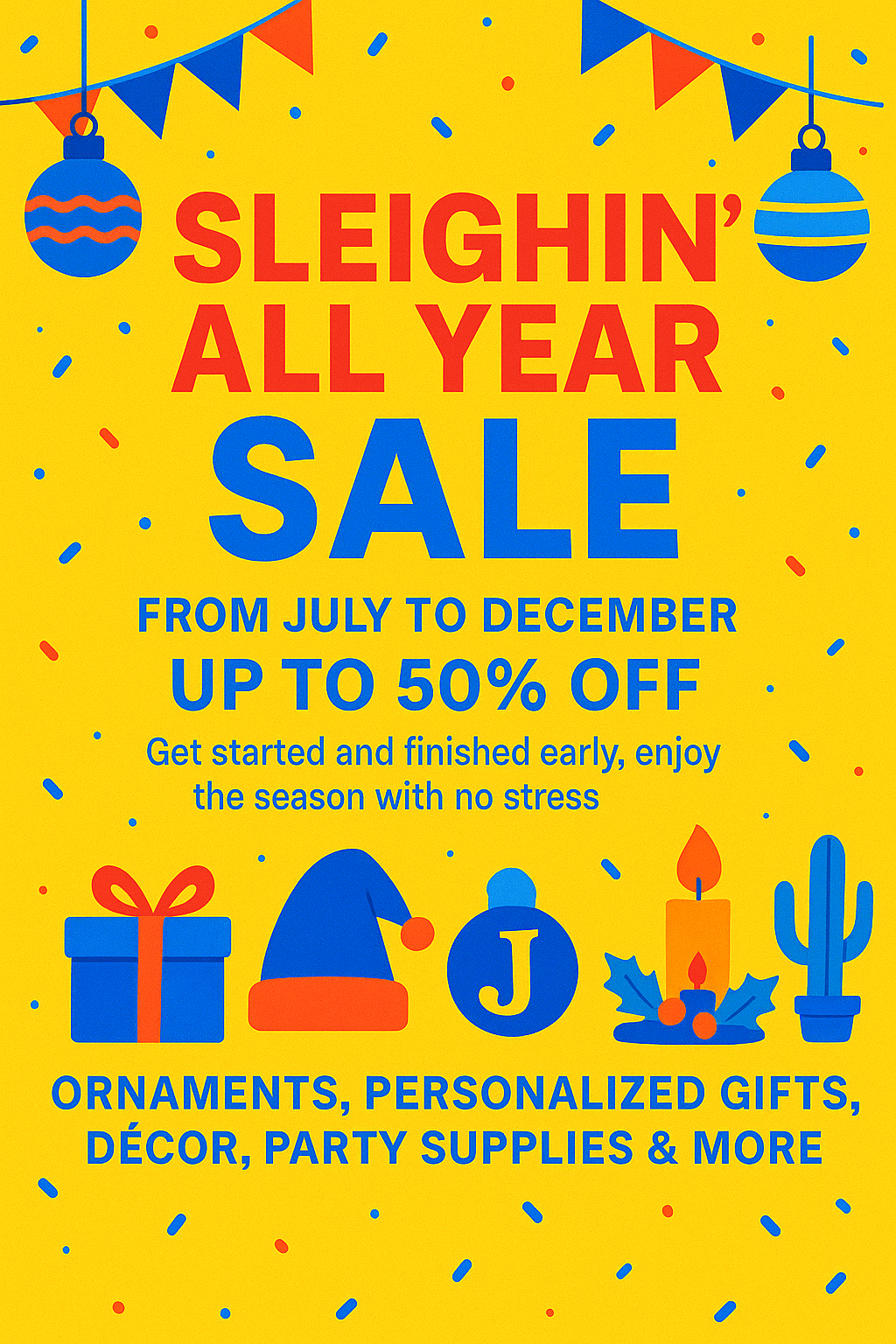 Sleighin all year Sale !!