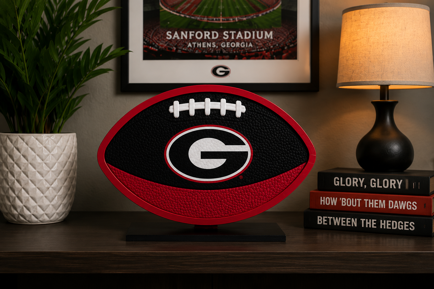 Georgia Bulldogs Personalized Centerpiece