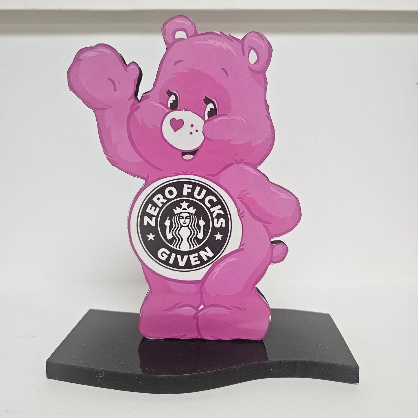 O given Gen x bear aka Smacky Bear stand up character decor