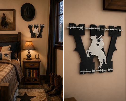 Personalized Western Letter