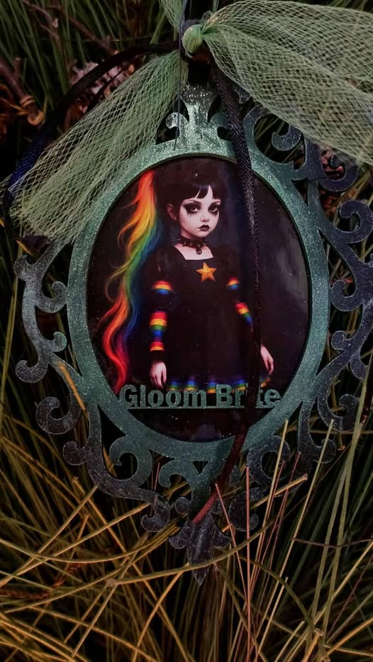 Gloom Brite Personalized Ornament,
