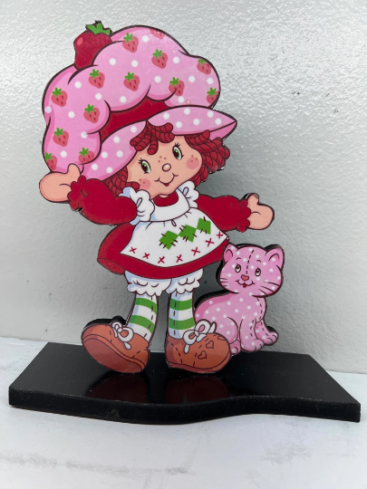 Strawberry Shortcake Stand-Up Character - Party Centerpiece & Shelf Sitter